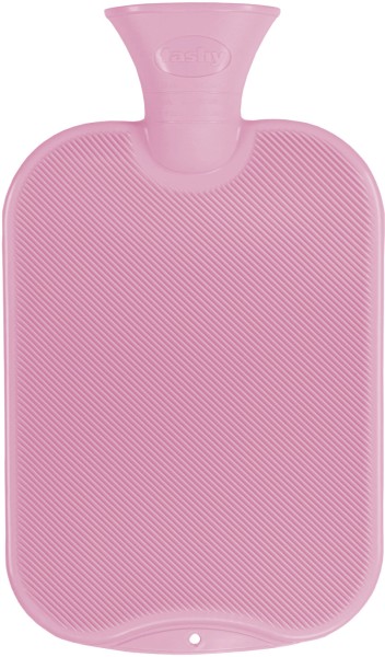 Wärmflasche 2.0l Halblamelle - rosa