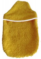 Wärmflaschenbezug Kompakt Frottee gelb