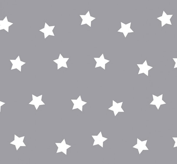 Stillkissenbezug für 180x34cm (132) Sterne grau