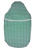 Wärmflaschenbezug Kompakt grün-weiß