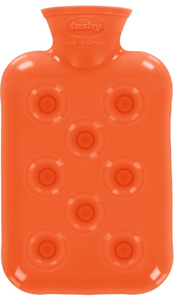 Kleine Wärmflasche orange